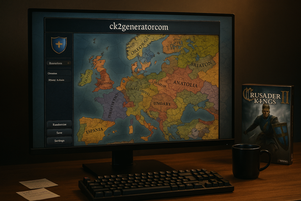 ck2generatorcom Build Entire Fantasy Kingdoms in Crusader Kings II