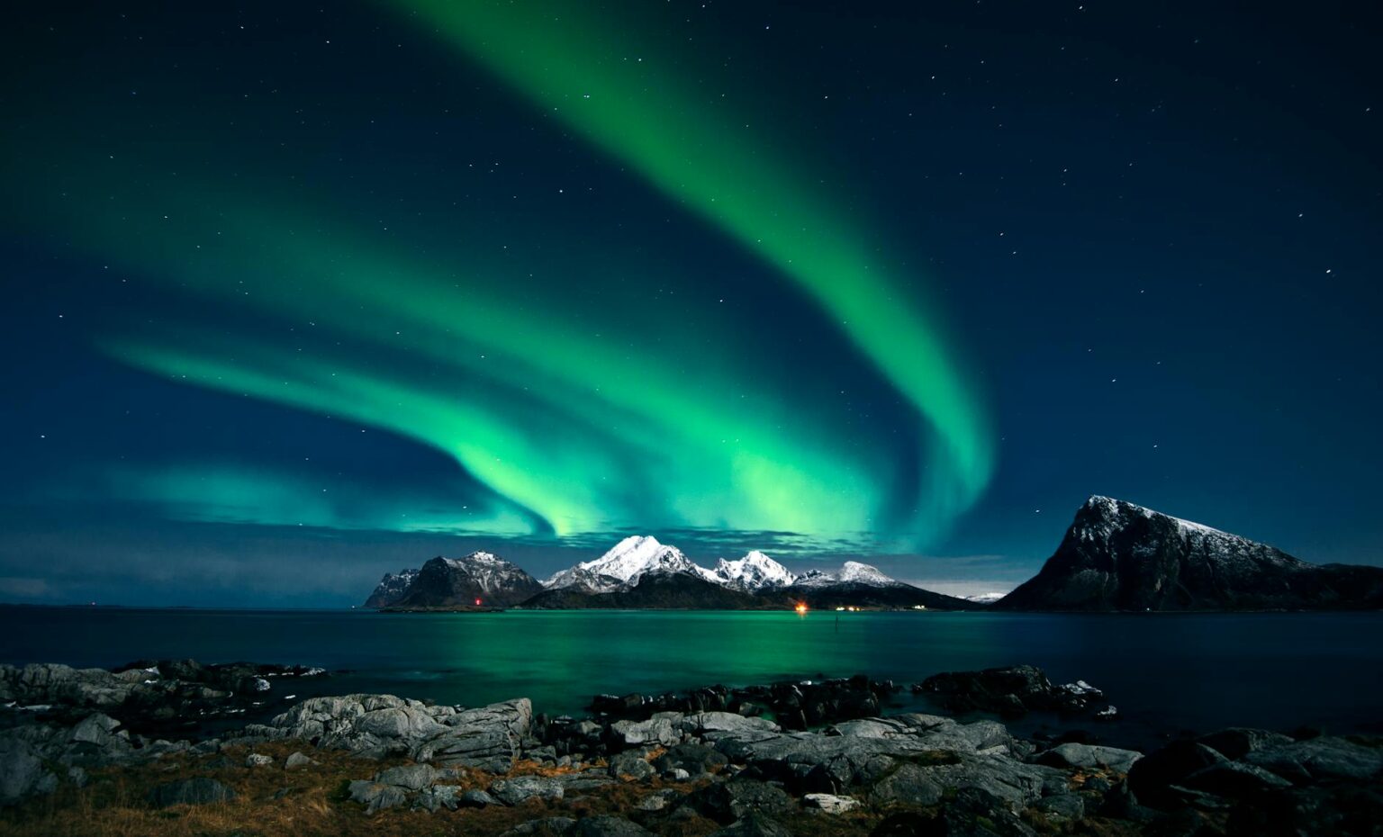 What makes the Northern Lights shine