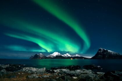 What makes the Northern Lights shine