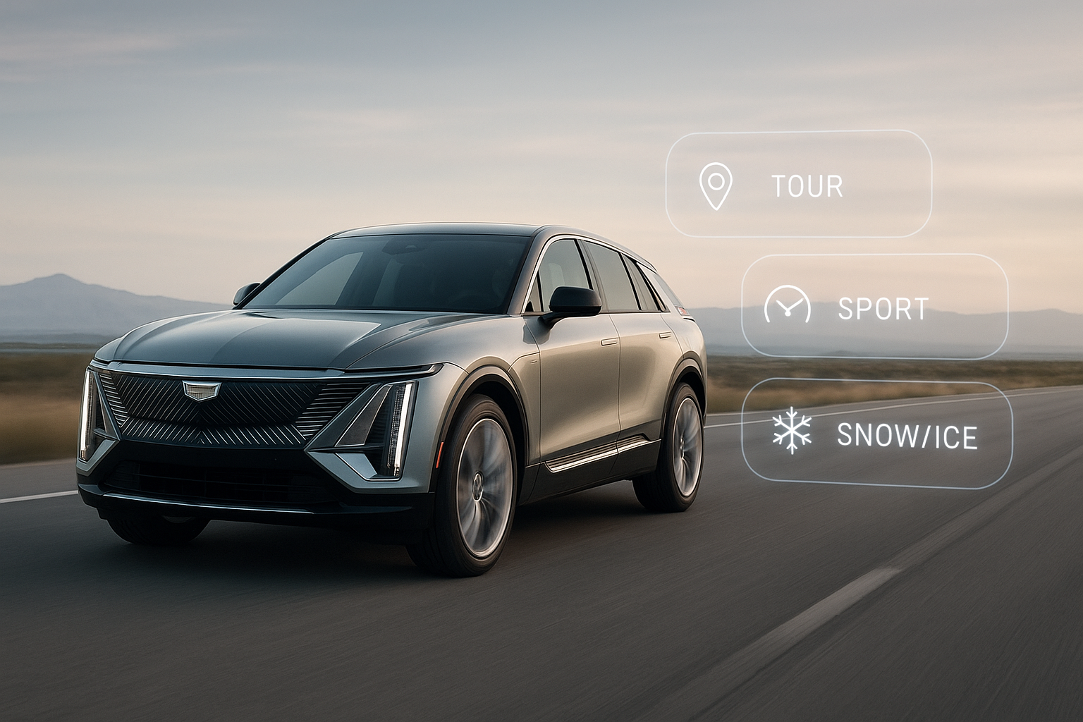 Do the Driving Modes in Cadillac Lyriq Offer Different Ranges or Battery Usages