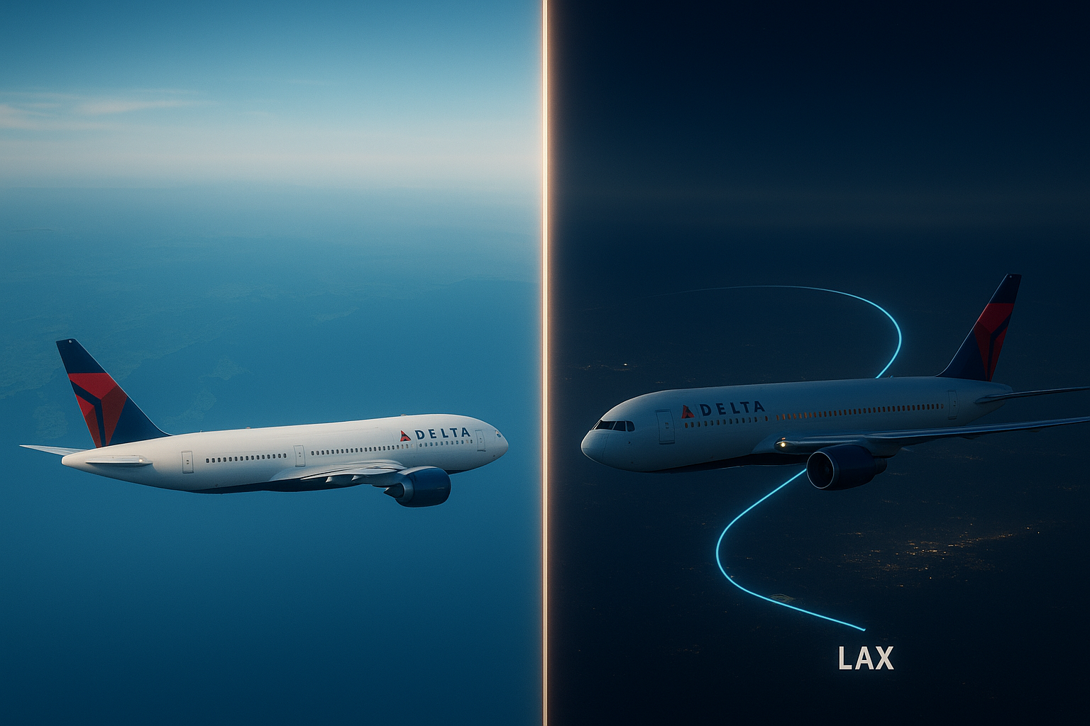 Delta Flight DL275 Japan Diversion LAX