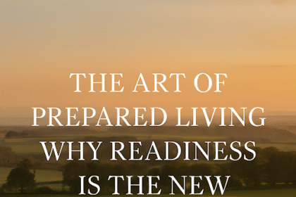 The Art of Prepared Living: Why Readiness Is the New Luxury