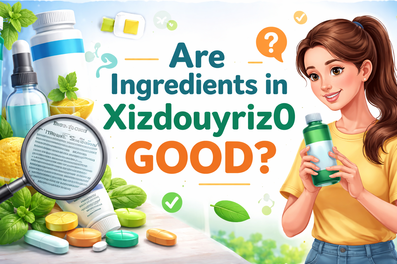 Is Ingredients in Xizdouyriz0 Good